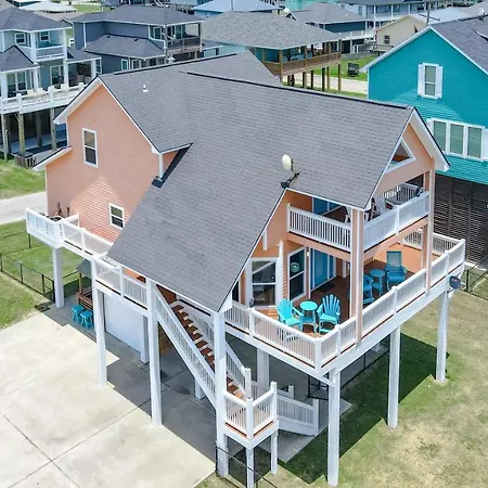 Villa Spring Break Specials! Front Row Views - Tiki Bar - Playground Bolivar Peninsula Exterior foto